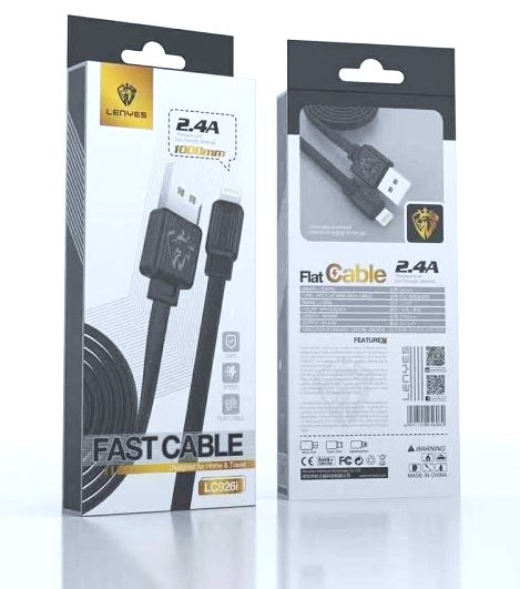 کابل تبدیل USB به لایتنینگ لنیز مدل LC926i طول 1 متر