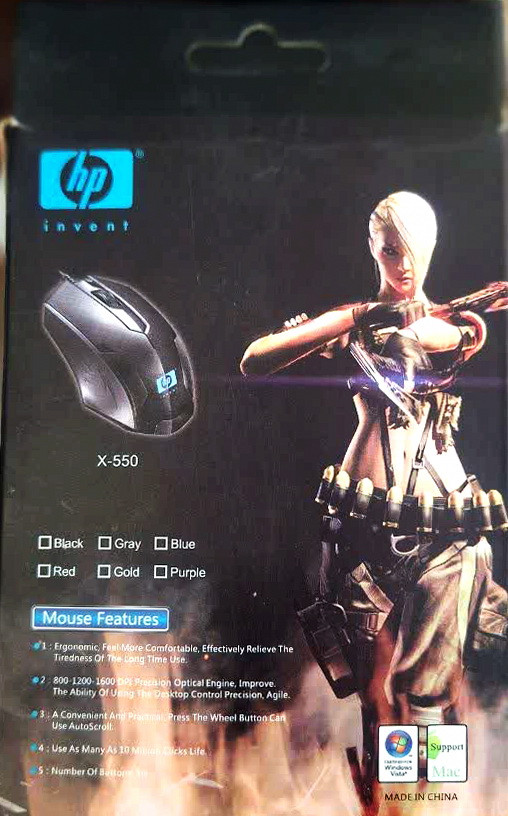 ماوس hp X-550